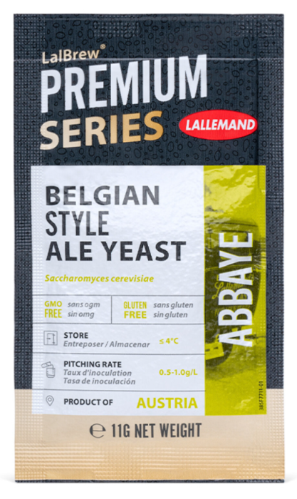 Lallemand Abbaye Dry Ale Yeast 11g