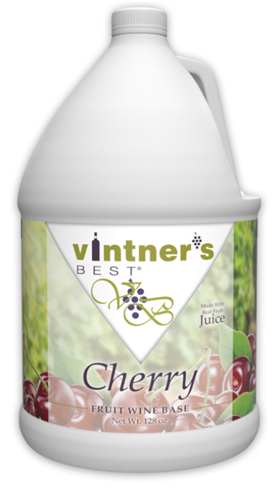 Vintner's Best Cherry Fruit Wine Base 128 oz.