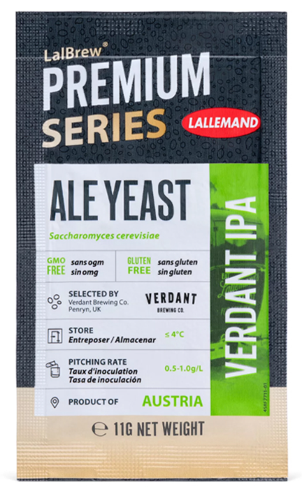 Lallemand Verdant IPA Dry Ale Yeast 11g