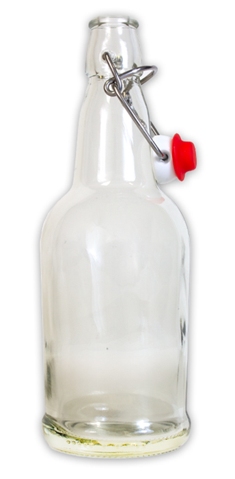 EZ Cap Clear Bottles - 500mL