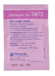 SafLager W-34/70 Dry Lager Yeast 11.5g