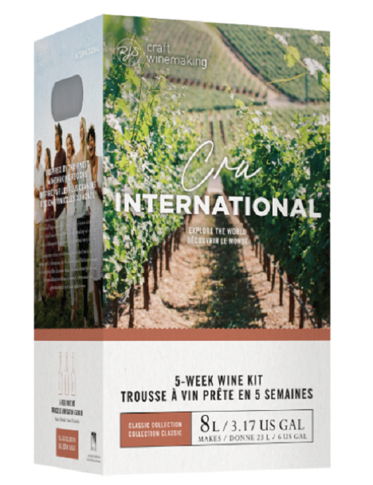 Cru International Ontario Sauvignon Blanc 8L Wine Kit