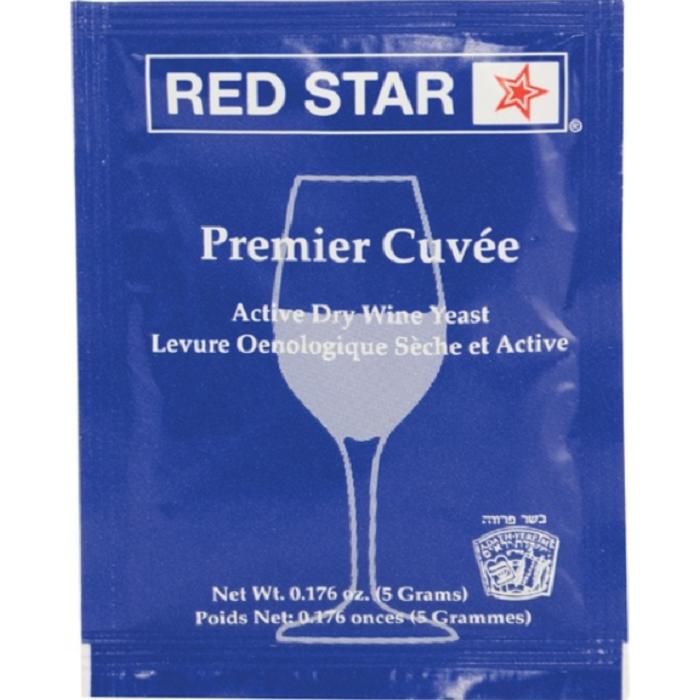 Red Star Premier Cuvee Wine Yeast - 5 grams