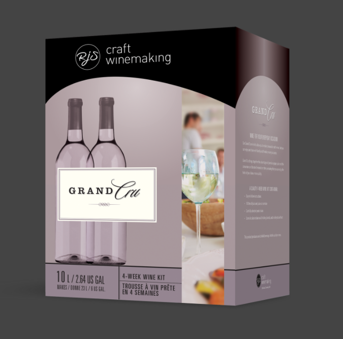 Cru International California Chardonnay 8L Wine Kit