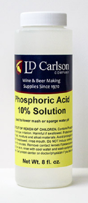 Phosphoric Acid 10% Solution - 8 oz.