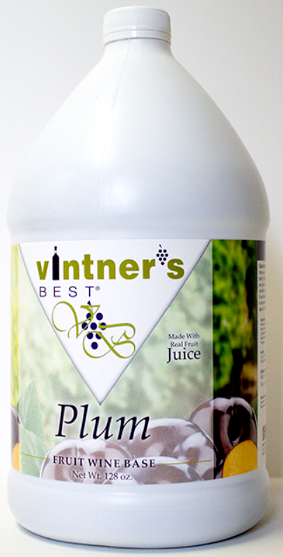 Vintner's Best Plum Fruit Wine Base 128 oz.