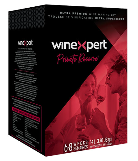 Winexpert Private Reserve Stag's Leap Merlot w/ Skins 14L Wine Kit